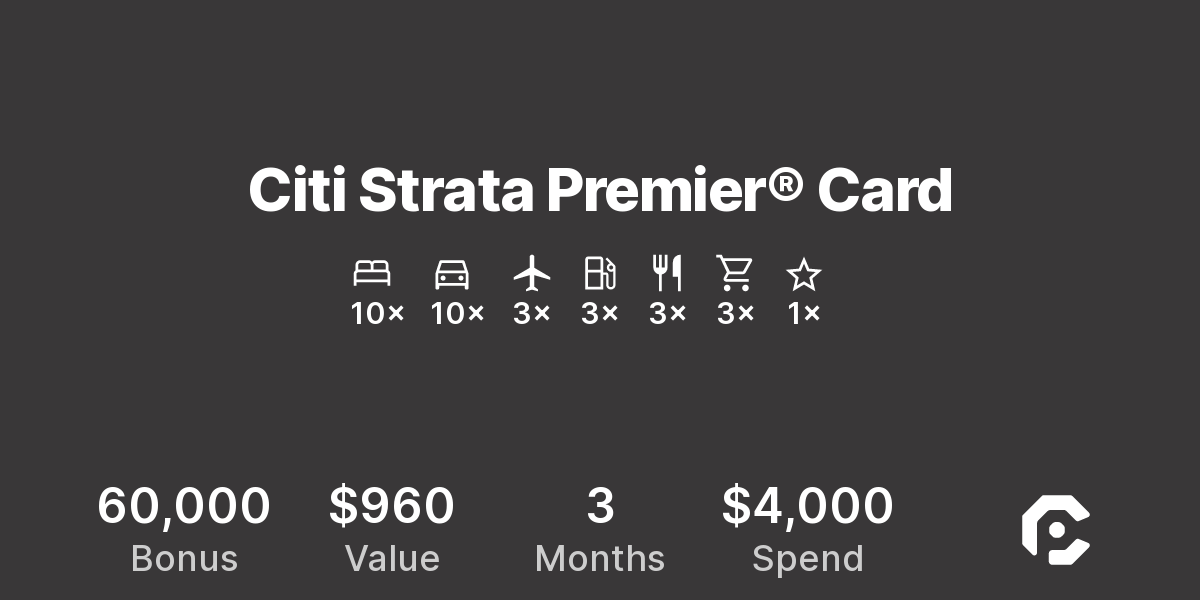 Citi Strata Premier® Card